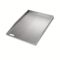 Plancha de Acero Inoxidable para Parrilla, Plancha Sólida de 4 mm con 2 Espátulas y Cepillo, ¡Perfecta para Parrillas de Gas/Carbón, Ideal para BBQ, Panqueques y Más!