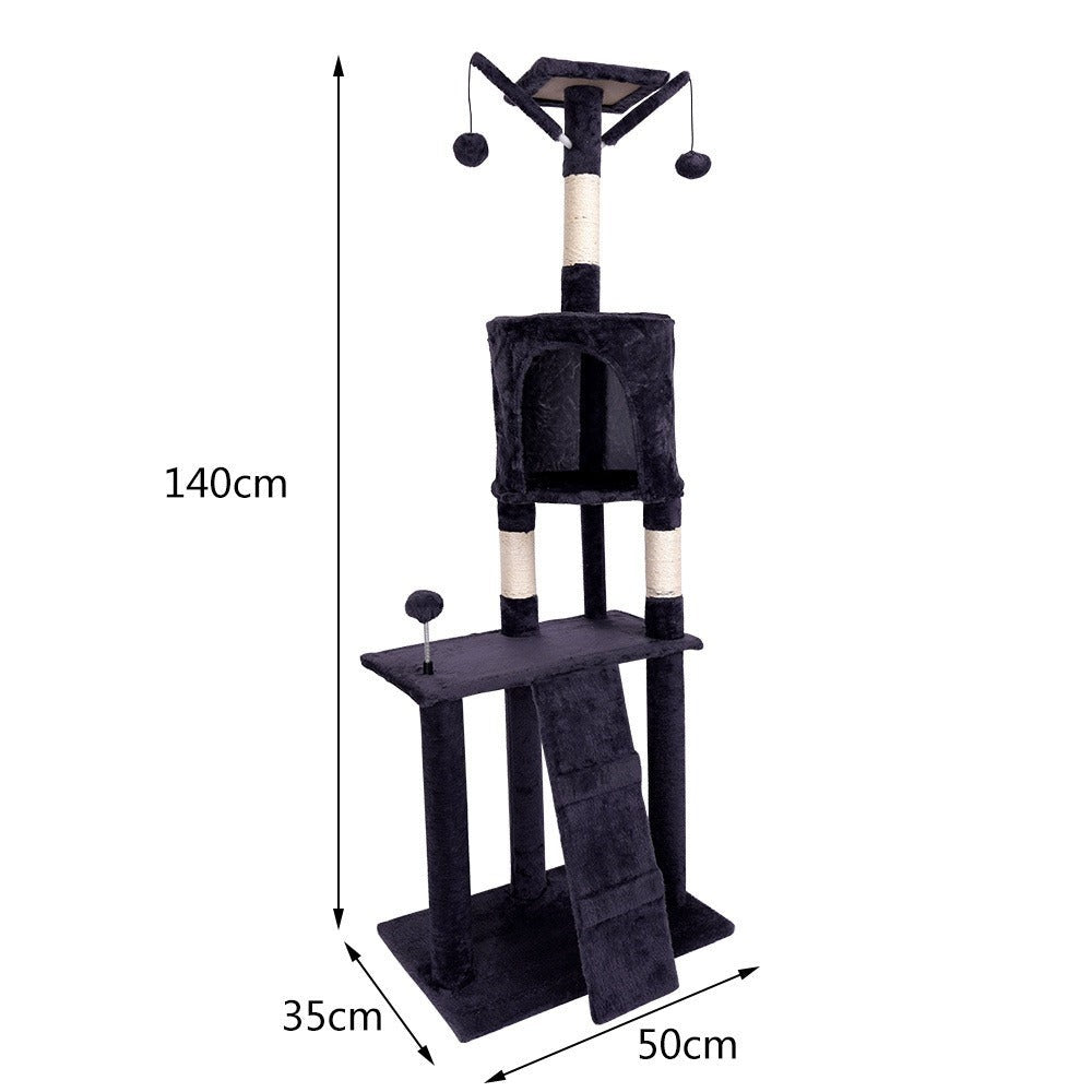 Arobol rascador para Gatos Rascador para Gato Postes rascador para Gatos Grande 105x40x40cm Varias Niveles