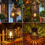 Luces solares LED para exterior | Jardín, pared y seguridad exterior