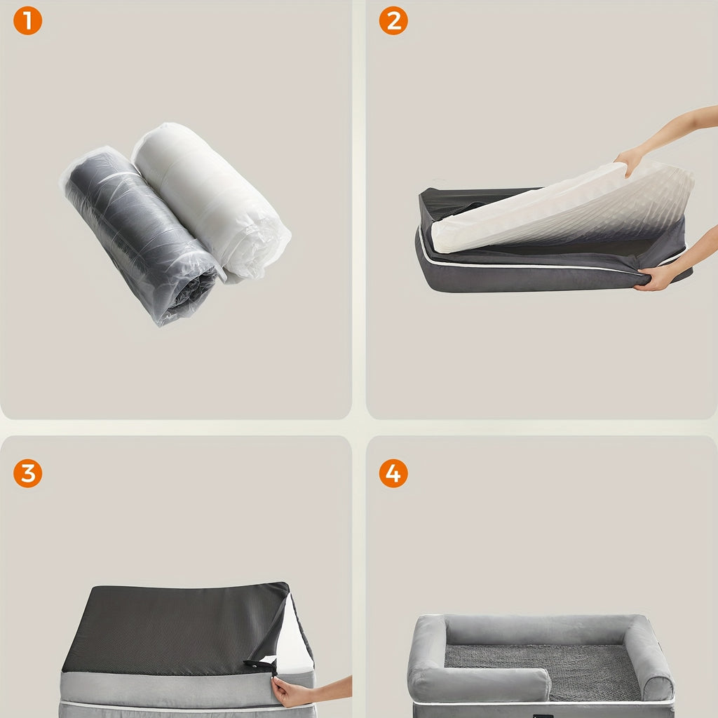 Cama para perros 20 cm | Descanso cómodo en casa