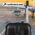 Juego de Equipaje de 3 Piezas con Carcasa Dura - Maleta XL de Equipaje de Mano, Juego de Maletas con Ruedas de 3 Piezas, Juego de Equipaje de Viaje, Oferta de Juego de 3 Maletas