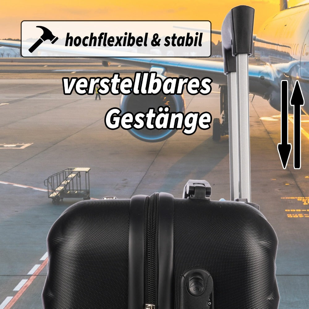 Juego de Equipaje de 3 Piezas con Carcasa Dura - Maleta XL de Equipaje de Mano, Juego de Maletas con Ruedas de 3 Piezas, Juego de Equipaje de Viaje, Oferta de Juego de 3 Maletas