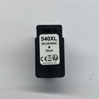 Cartucho de Tinta Remanufacturado de Alto Rendimiento 540XL Compatible con Impresoras Canon - Negro, Rendimiento Duradero para los Modelos TS5150, TS5151, MG4250, MG3650, MG3350, MG3600, MX475