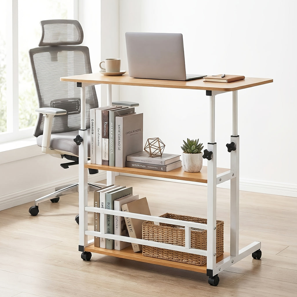 Escritorio para teletrabajo y estudio | 80 cm y ajustable