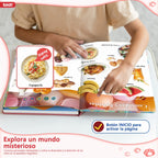 Biidi Alrededor Del Mundo Audiobook en Español, Audiobook, Libros Educativos, Libro Interactivo, Regalo de Cumpleaños de Navidad