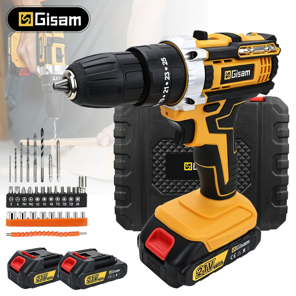 Taladro inalámbrico para bricolaje y reparaciones | Inalámbrico y Recargable