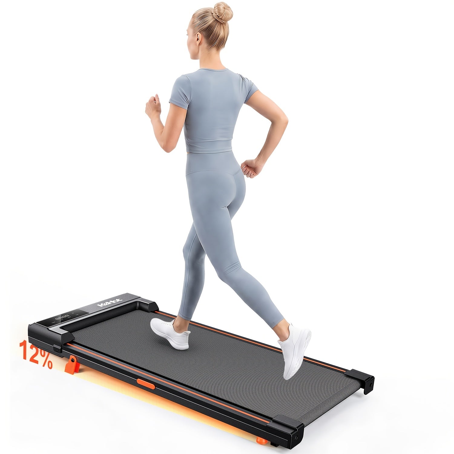 Andador para debajo del escritorio, operación conveniente con control remoto, pantalla LED, no requiere instalación, adecuado para fitness en casa, relajación en la oficina, sin batería