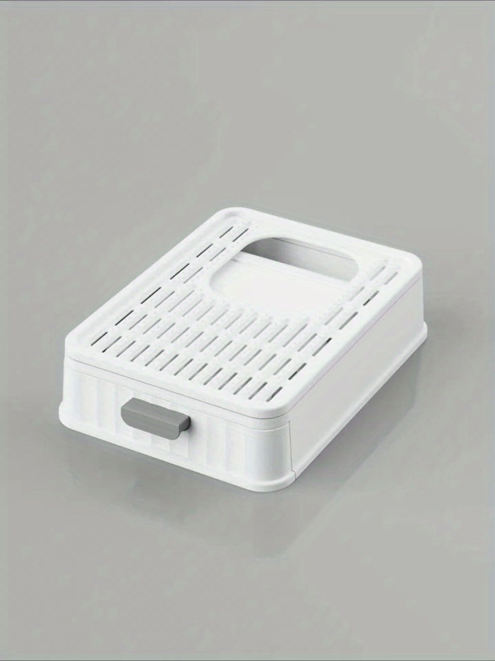 Caja de Arena para Gatos con Tapa: Arena Cerrada para Gatos, Bandeja Grande para Baño de Gatos con Diseño de Cajón de Fácil Limpieza, 38.8 X 35.8 X 48.3Cm, Sin Batería