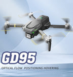 GD95 Doble Batería de Larga Duración, Doble Cámara 480P HD, Grabación, Volteretas de 360°, Mantenimiento Preciso de Altitud, Excelente Dron Aéreo - ¡Primera Opción para el Regalo de Navidad y Cumpleaños de Novio!