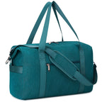 Maleta de Cabina Aprobada por la TSA - Bolso Plegable para Asiento, Compacto y Ligero, Aprobado por Aerolíneas con Bolsillo con Cremallera, Maleta de Viaje Plegable para Negocios y Ocio - Morado, Compartimento Principal Espacioso para Viajes de Una Noche