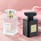 2 Frascos de Perfume Transparente para Mujer, Rosa, Vainilla, Jazmín, Suave y Dulce, Perfume Promocional para Mujer, Textura Avanzada, Fragancia Avanzada, Fragancia Floral Encantadora de Larga Duración, Recomendado para Citas, Viajes, Regalos para Mujeres