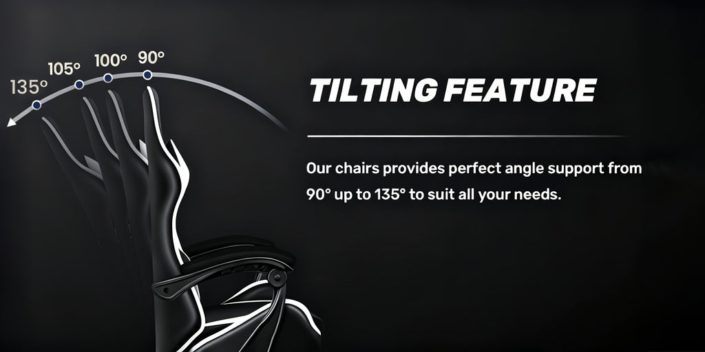 Silla de oficina para teletrabajo y estudio | metal y ajustable