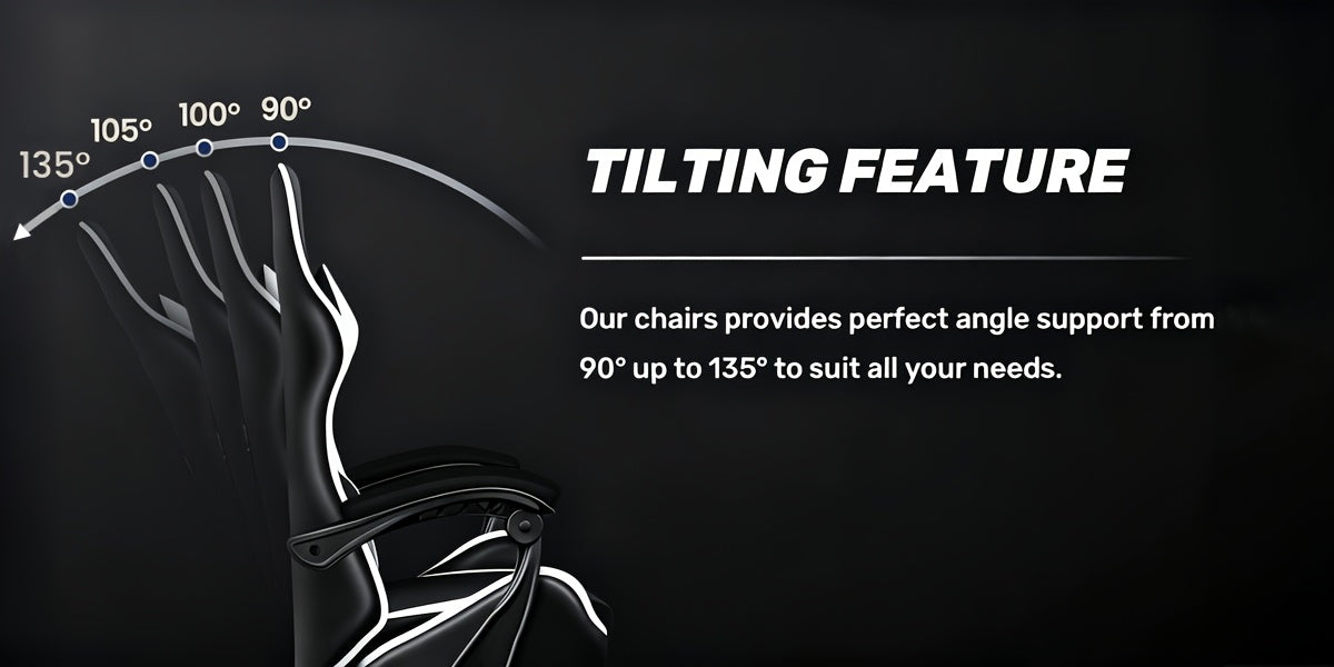 Silla de oficina para teletrabajo y estudio | metal y ajustable