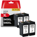 1/2/3/4 Paquete de Cartuchos PG-545XL CL-546XL para Canon 545 546 XL Multipack Recambio para Pixma MX495 TR4550 TS3150 TR4551 MG3050 MG2555s MX490 TS3151 MG2550s TS3350 MG2950 MG29500 S MG3051