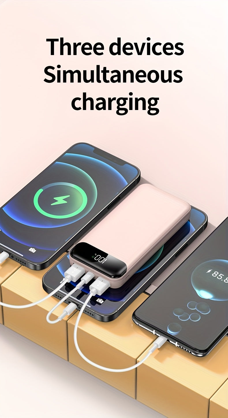 Power bank para carga durante viajes y uso diario | 50000mAh y Extraíble