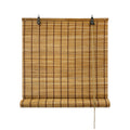 Persiana Enrollable de Bambú Natural para Puertas y Ventanas Decorativa. Estor Ajustable de Ocultación para Exterior e Interior Protector de Fácil Instalación.