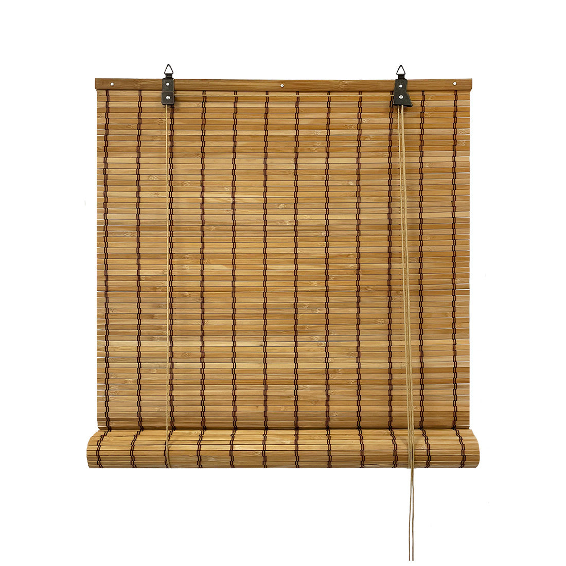 Persiana Enrollable de Bambú Natural para Puertas y Ventanas Decorativa. Estor Ajustable de Ocultación para Exterior e Interior Protector de Fácil Instalación.
