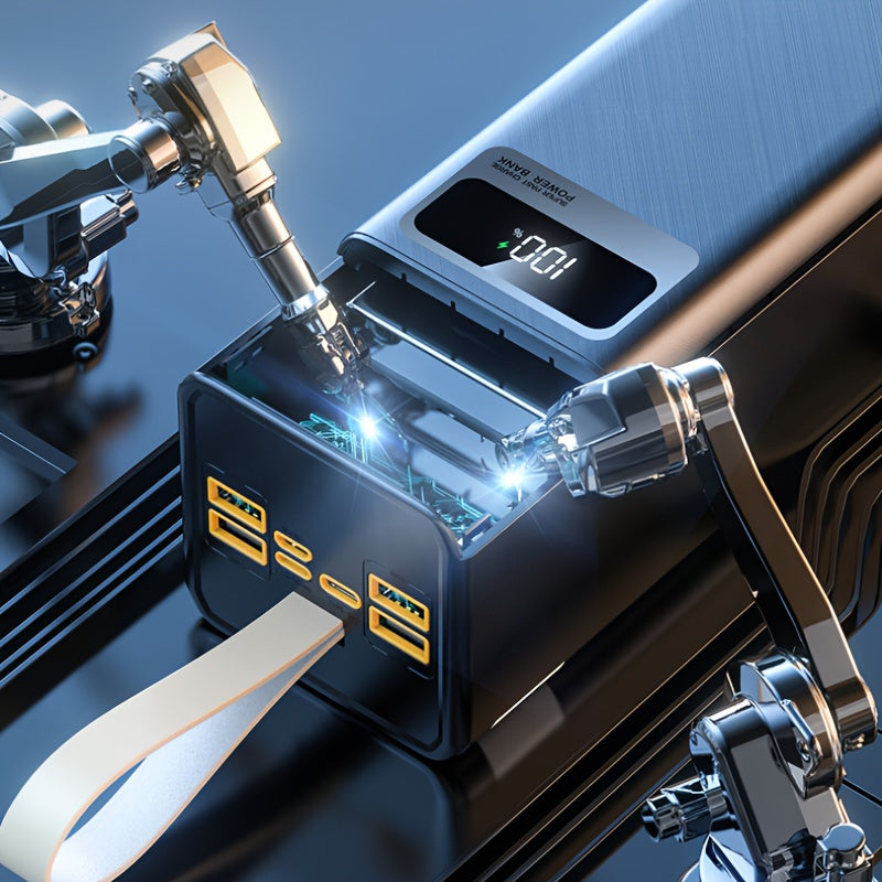 Batería externa | Cargador portátil con capacidad de 100000 mAh, carga rápida bidireccional de 22.5 W, banco de energía de gran capacidad