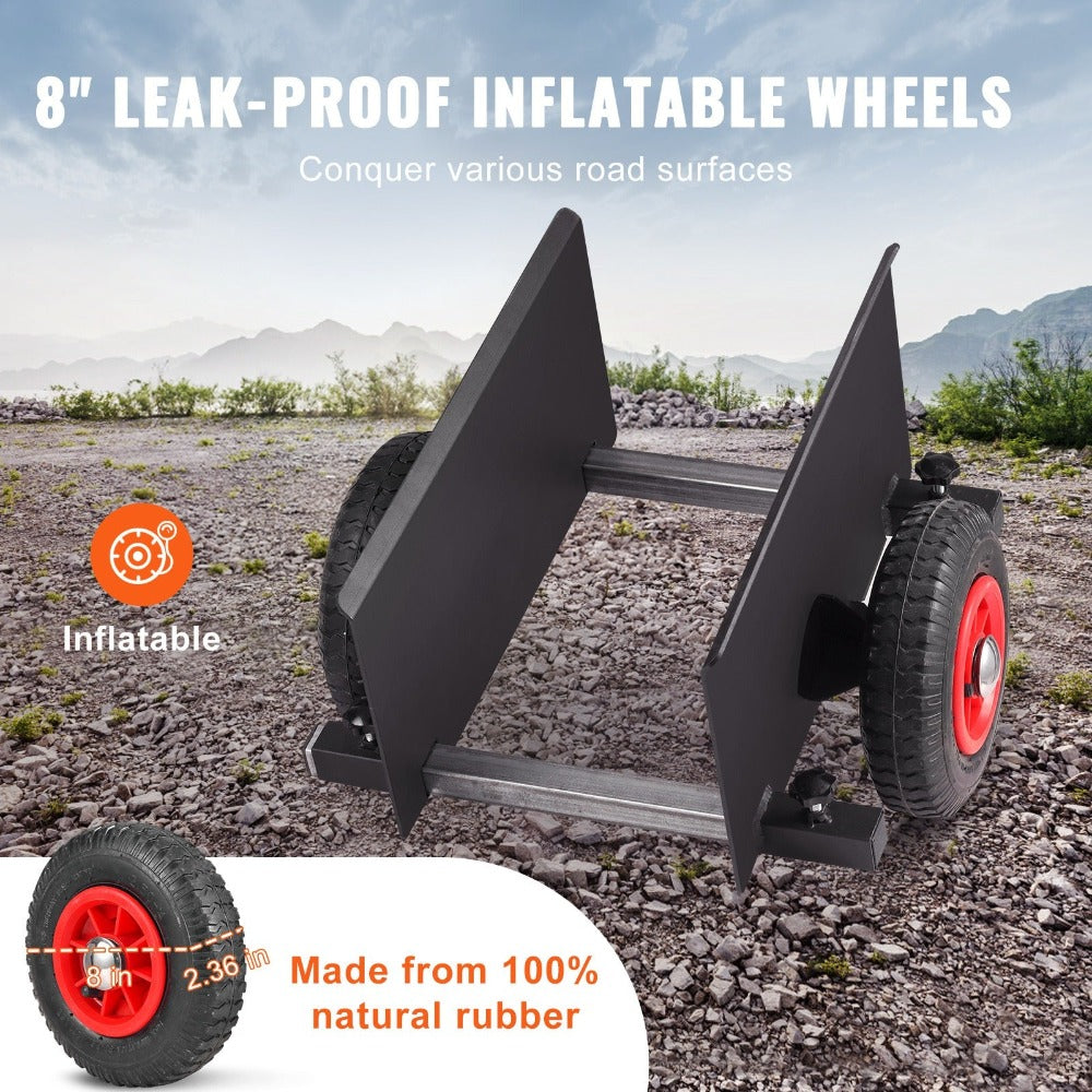 Carro para puertas y paneles de yeso VEVOR de 600 libras con rueda neumática de 8"