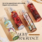4 Piezas de Perfume Corporal y para Cabello - Crean un Encanto Irresistible, Fragancia Duradera para Todas las Estaciones, Ideal para el Día a Día, Citas o Ocasiones Especiales