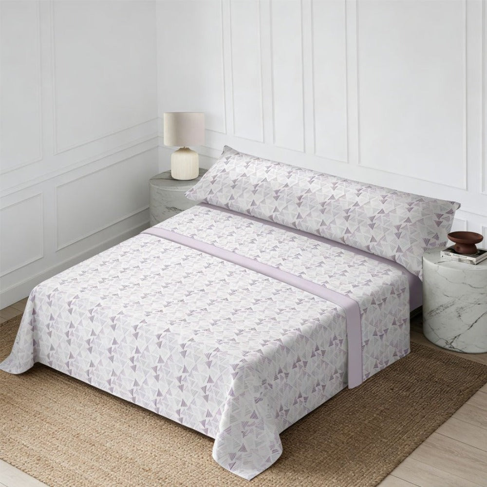Juego de cama de tres piezas | Sábanas | Múltiples tamaños disponibles | Primavera/Verano | Diseño cómodo | Suave y agradable para la piel | Múltiples texturas disponibles