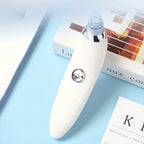 Medidor de belleza GENAI para limpieza de puntos negros - Limpiador portátil de poros faciales con 4 sondas, limpieza suave y segura para hombres y mujeres, funciona con pilas (pilas no incluidas)