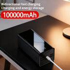 Power bank para carga durante viajes y uso diario | 100000Mah