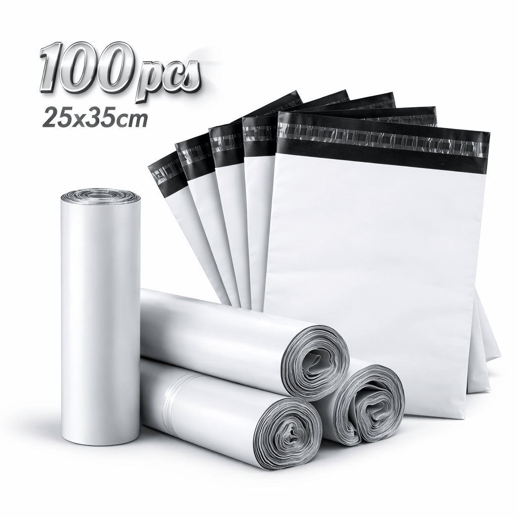 AOREX- 100 Bolsas para Envios Paquetes,Sobres para Envios Embalaje,Autoadhesivas e Impermeables para el Envío de Ropa,regalos,Paquetería y Embalar. Resistentes y Opacas