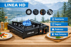 Hornillo dual hd Potencia portátil al instante y 4 recambios