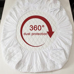 1 pc Protector de colchón acolchado, Súper Suave y Cómoda, Funda de colchón Elástico en Todo Contorno, Lavable a Máquina, Cubre de Colchón Ideal para Dormitorios, Habitaciones de Invitados, Residencias y Hoteles
