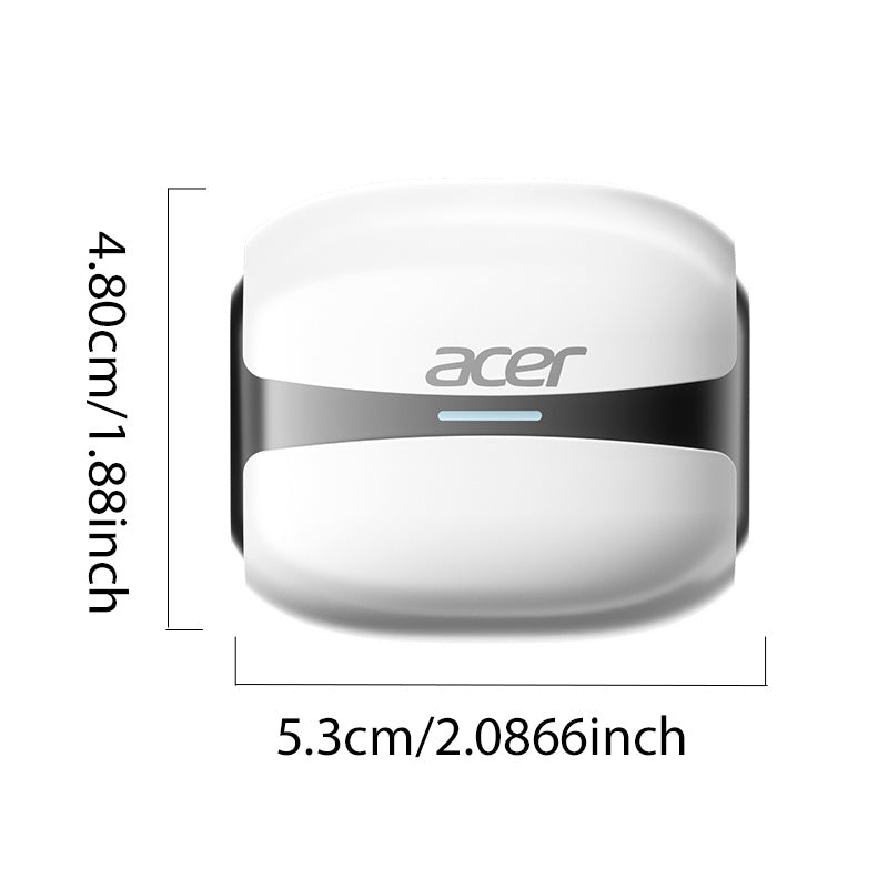 Auriculares Bluetooth | Acer 2026 Nuevos Auriculares Inalámbricos, Auriculares con Cancelación Activa de Ruido, Control Táctil, Micrófono