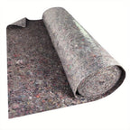 Alfombrilla de fieltro para suelo, rollo no tejido con revestimiento protector de 1x50m - cubierta de protección superficial, alfombra antipintura