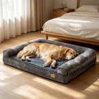 Cama duradera para perro grande: Cama tipo sofá acogedora jumbo extragrande para perro, espuma de esponja ortopédica, funda extraíble y lavable, para uso en invierno y verano