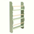 Librerías y estanterías | 1pc Estante Organizador de Libros con Estanterías para Almacenar Libros, Pino E1 MDF, Sala de Juegos o Sala de