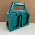 Estuche para baterías de herramientas Makita para banco de trabajo garaje y transporte | diseño funcional
