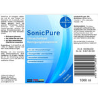 HERRLAN® SonicPure Concentrado de Limpieza Ultrasónica 1000 ml - Concentrado Líquido para Limpiadores Ultrasónicos y Estuche de Gafas - Hecho en Alemania