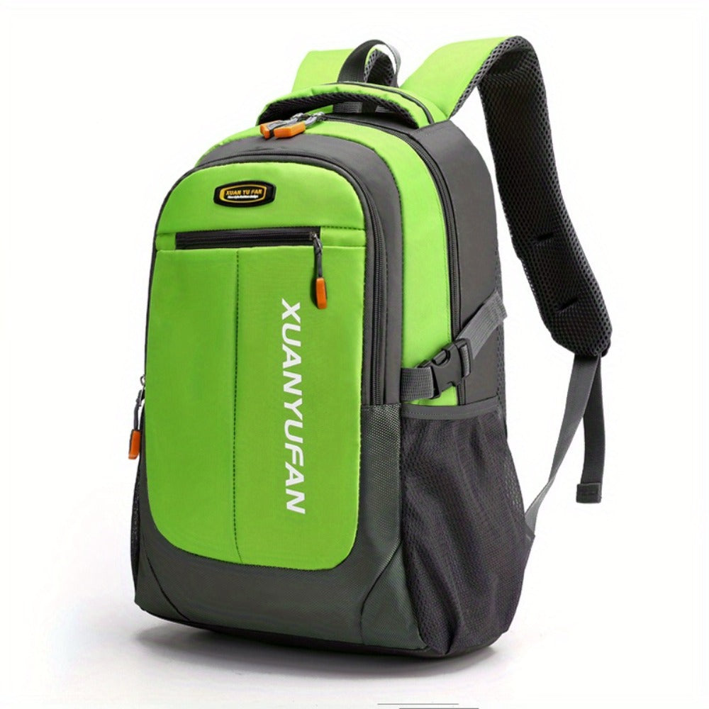 Mochila de viaje casual para hombre con gran capacidad XUANYUFAN, con correas ajustables - Tejido de Oxford duradero, cierre con cremallera, forro de poliéster, ideal para uso al aire libre y deportivo, mochila deportiva | Mochila de estilo casual | Mochi