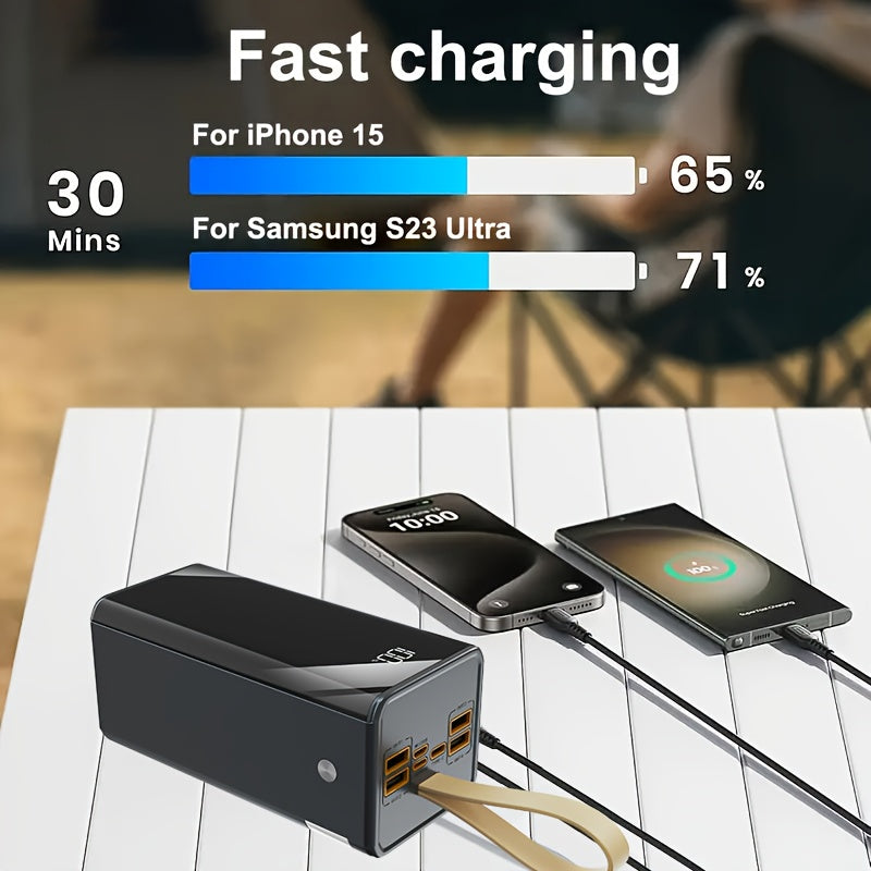Power bank para carga durante viajes y uso diario | 80000Mah