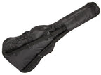 Funda Clásica para Guitarra Acústica, Estuche Rígido Negro con Bolsillos, Correas Ajustables y Asa para Transporte, Material Sólido Grueso Protector Resistente a las Condiciones Climáticas, Estuche con Bolsillo Adicional para Partituras A4 y Bolsillo para