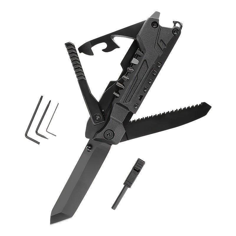 Multiherramienta plegable 21 en 1 para camping reparación y regalo | plegable
