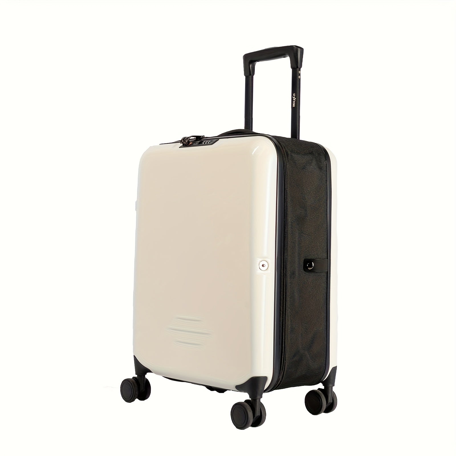 Equipaje de mano | Maleta | Maleta con ruedas tipo trolley de ABS de 20 pulgadas, prémium y expandible | Expandible al 50%, candado TSA de seguridad, ruedas giratorias silenciosas, aspecto elegante de negocios, 9 opciones de color, plegable para ahorrar e