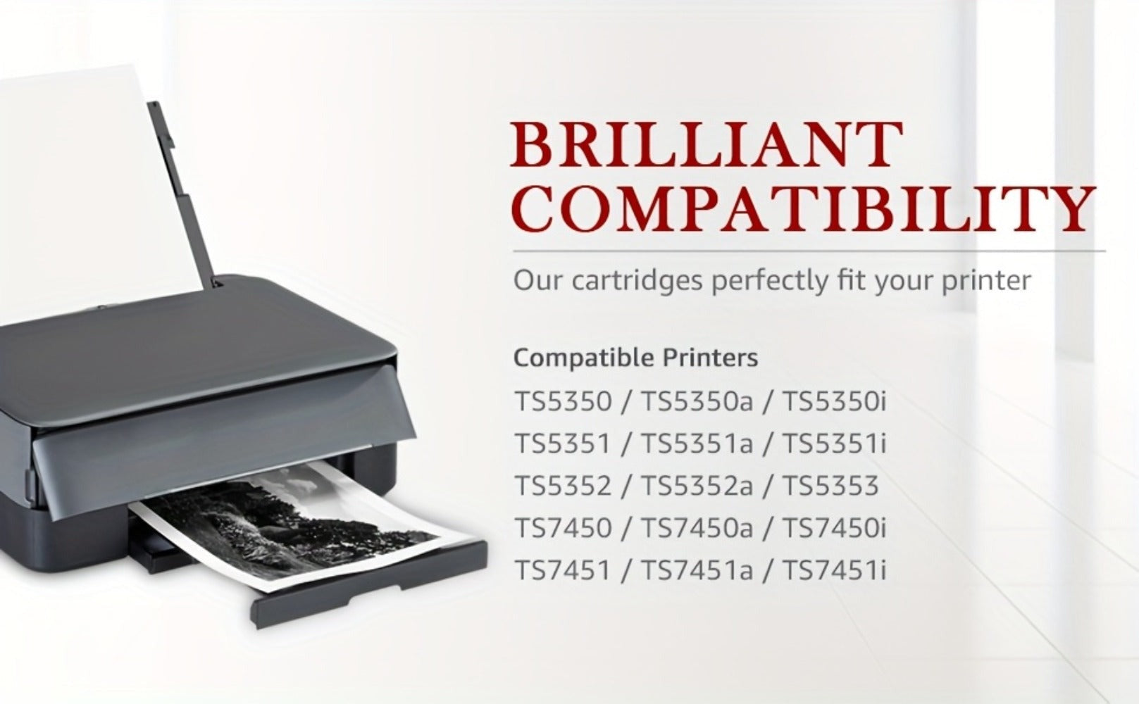 Paquete de 560 561 XL Cartuchos para Canon 560XL 561XL PG-560XL CL-561XL PG560XL CL561XL Cartuchos de Impresora para Pixma TS5350 TS5351 TS7450 TS7451 TS5352 TS5353 (Negro)