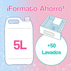 Pack Suavizante Concentrado Colonia 5L + Detergente Concentrado 5L + | Limpieza Profunda | Fragancia Duradera | Protege Color de la Ropa | Suavidad y Frescor Duradero