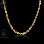 Collar de plata 925 para mujer, collar estilo cadena, collar de cadena retorcida, regalo de San Valentín, moda y fácil, regalo de luna de miel para el Día de Acción de Gracias para ella, viene con una caja de regalo de boutique