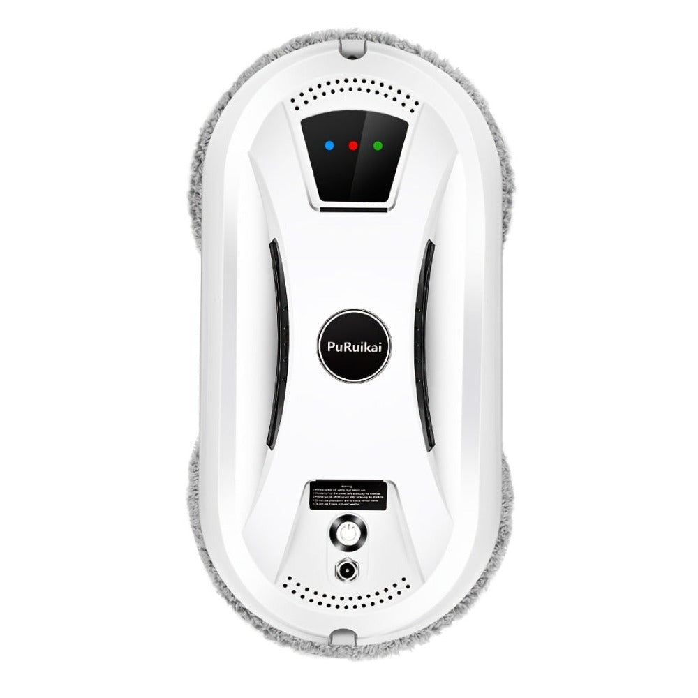 Puruikai 02 Almacén Local Robot de Limpieza de Ventanas Inteligente Rociador Automático de Agua Control Remoto Robot Eléctrico de Limpieza de Vidrios con Planificación de Alto Succión Anti Caída Seguro y Confiable Ahorro de Tiempo y Esfuerzo Limpieza de V