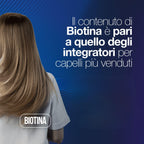 Suplemento de colágeno y ácido hialurónico con biotina. Fórmula con colágeno hidrolizado, 240 tabletas, ingesta diaria aproximada de 2000 mg. Hecho en Italia