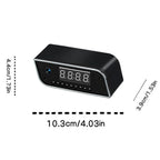 Cámara de Reloj Rectangular Inteligente, Cámara Inalámbrica Wifi 1080P con Visión Nocturna, Detección de Movimiento y Visualización Remota, Cámara de Vigilancia para Bebés/Personas Mayores/Mascotas, Seguridad Interior para el Hogar, Decoración de Escritor