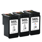 Cartucho de tinta | 3 Paquetes PG-545 CL-546 XL PG-545XL CL-546XL Reemplazo para Cartuchos de Impresora Canon 545 546 Multipack para Canon Pixma