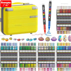 Marcadores artísticos Guangna 360 colores para tela, vidrio y cerámica