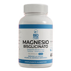 Magnesio Bisglicinato Vitamina B6 | 120 cápsulas | BioActiveLabs® | Fabricado en Europa GMP.